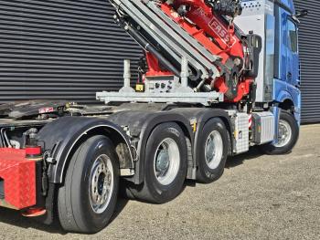 Mercedes-Benz 3353 8x4 / FASSI 71  T/M + JIB / CRANE / KRAN